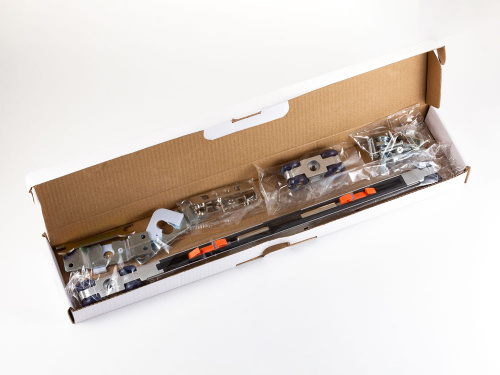 Раздвижная система для дверей до 60 кг с двухсторонним доводчиком арт. G-H86-4 фото 3