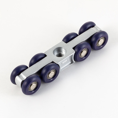 Раздвижная система для дверей до 120 кг с двухсторонним доводчиком арт. G-H86-8  фото 5