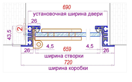 Дверь для хамам и сауны Gratec Estri Black Premium, чёрные короб и фурнитура, бронза прозрачное закаленное стекло 8 мм фото 4