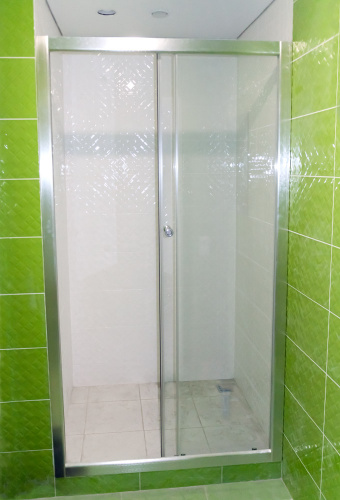 Комплект прямой душевой "Грация" с откатной створкой фото 4