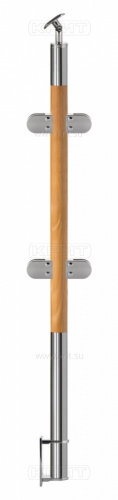 Стойка комбинированная 38-4 в косоур промежуточная бук