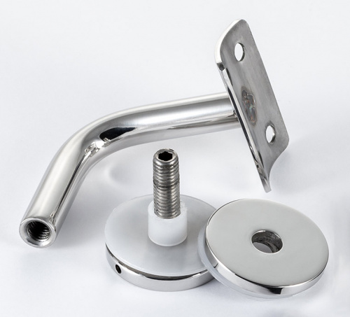 Держатель поручня 42-51 к стеклу арт. 12-205 фото 3