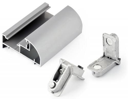 Дверной комплект профиля для одинарного остекления  Norman, резина серая фото 3