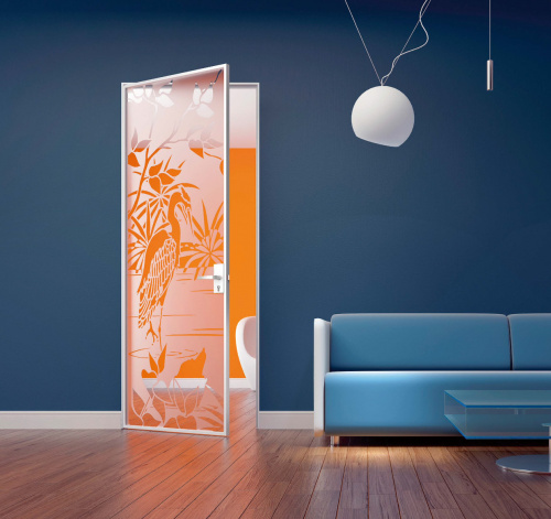 Дверной комплект ультратонкого профиля для стеклянных дверей фото 7