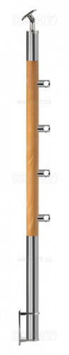 Стойка комбинированная 38-4 в косоур бук
