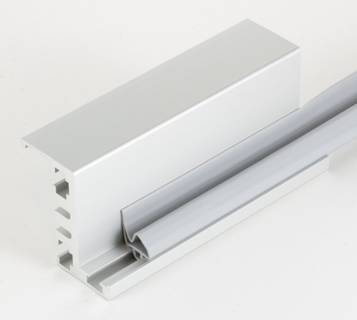 Уплотнитель L-образный серый фото 3