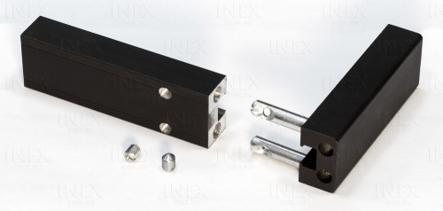 Дверной комплект ультратонкого профиля для стеклянных дверей с импостом фото 9