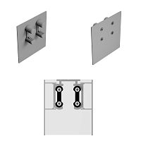 Заглушка для трека + 2 карниза