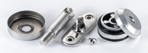 Держатель поручня зажимной, нерегулируемый к стойке 38 арт. 12-271 фото 3