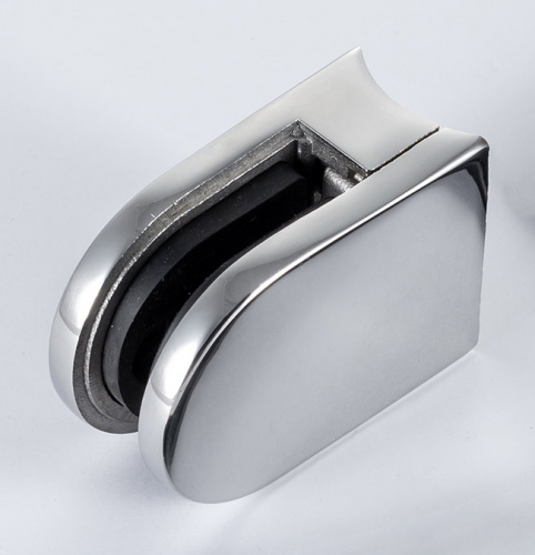 Стеклодержатель литой, большой 63*45*27мм под трубу 38.1 арт. 14-019 фото 2