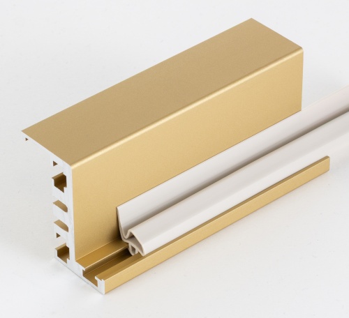 Уплотнитель L-образный бежевый фото 3